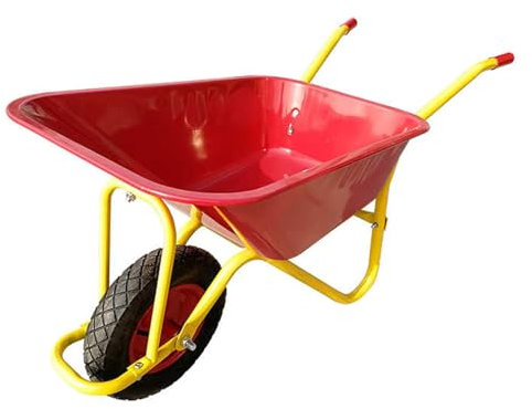 GUAWJRZDP Brouette, Chariot De Jardin, Chariot Robuste, Chariot De Transport avec Roue Gonflable, Jardin Chariot, for Pelouse, Cour, Ferme, Jardinage, Plantation