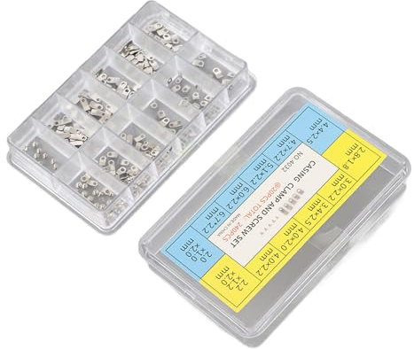 Watch Screws, Watch Movement Casing Movement Securing Screw Washer 240 Pcs Watch Casing Clamp Adapter for ETA 2824 2836 2846