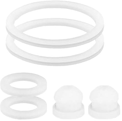 Water Bottle Lid - Reusable Leak-Proof seaal, Water Bottle Gasket Replacement | Food-Grade Silicone Water Bottle Gasket Ring, Easy to Install Fits Multiple Sizes 14oz, 18oz, 22oz, 32oz, 40oz, 64o