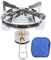 Mini Four de Camping, AT6313, réchaud de Camping Portable, Four à Butane Pliable, Mini réchaud à gaz de randonnée, réchauds de Pique-Nique Pliables pour Barbecue en Plein air