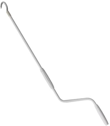 Baoblaze Manivela para toldo de RV con Gancho, Extractor de Metal Universal para toldos de RV, parasoles, toldos Exteriores y Puertas enrollables, 100cm