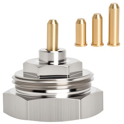 Heizkörperadapter M30x1,0 auf M30x1,5 Smart Home Adapter Heizkörper Thermostatventil Feingewinde Adapter Nachrüst‑Heizungsventil Metall Adapter‑Oventrop Thermostatkopf 1011445, 1Stück