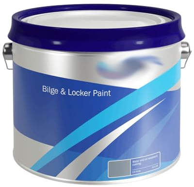 Bilge & Locker - Mid Grey - 2.5 Litre - Boat Paint for Bilge & Lockers