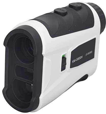 Chrees 600 M Neigungs-Entfernungsmesser, Hohe Genauigkeit ± 0,5 M mit Neigungsschalter-Technologie und Multi-Modus, für Golf, Bogenschießen, Outdoor-Sportarten (Weiß)