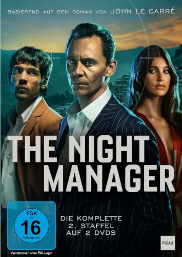 The Night Manager, Staffel 2 / Die komplette 2. Staffel der gefeierten Spionageserie nach dem Bestseller von John le Carré [2 DVDs]