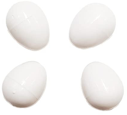 Ferplast Fake Eier FPI 4310 Kunststoff Kanarienvögel 4 Stück Nest