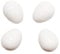 Ferplast Fake Eier FPI 4310 Kunststoff Kanarienvögel 4 Stück Nest