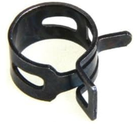 Schlauchschelle Federband 10 – 12 mm – schwarz