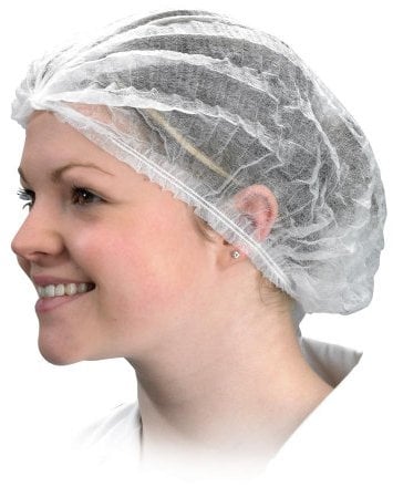 Supply Me Beauty - Disposable Pleated Cap White (100) - ECOEP9870