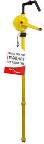 Trrp90P Plastic Rotary Drum Barrel Pump for Water Based Solutions and All Petroleum Products