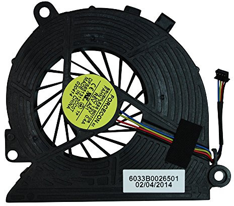 Power4Laptops Versión 1 (por Favor, consulte la Imagen) Ventilador para Ordenadores PC Compatible con HP All-in-One 18-1211la
