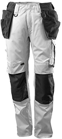 Mascot 17631-442-0618-82C43 Hose mit Cordura Größe in Weiß/dunkel anthrazit, 82C43