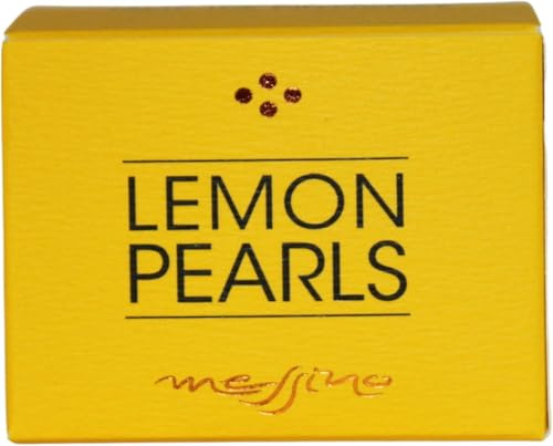 Messino Lemon Pearls – 50ml Natural Concentrated Lemon Spheres for Salads, Meat, Pasta & Desserts Vegan, No Added Sugar, Molecular Cuisine