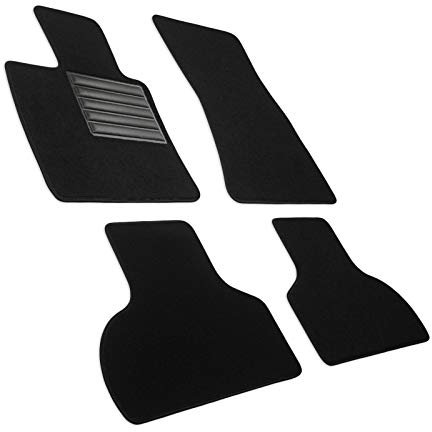 MDM SP-4312 Fußmatten Velours Autoteppich passend für BMW X5 (F15) 10.2013>2018 / X6 (F16) 11.2014>2019, black