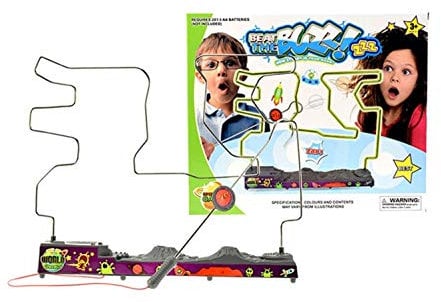 Toi-Toys 52060A Klassiker Heißer Draht für Kinder Geschicklichkeitsspiel Gemeinschaftsspiel Jungen Mädchen Kinderspielzeug Spielzeug Spiel