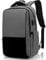 Besttravel Zaino Porta PC,Zaino PC Portatili con Anello antifurto,Zaino per Computer da 15.6 Pollici Notebook,Zaino per Laptop,Zaino Impermeabile da Uomo per Scuola,Lavoro o Viaggio-Grigio