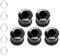 CNC Kettenblattschrauben, M8 Singlesped/doppel Kettenblattschrauben, 5er-Pack schwarz