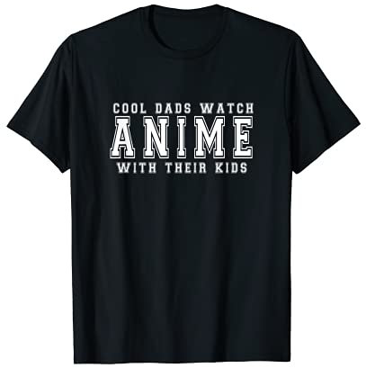 Coole Väter Armbanduhr Anime mit ihren Kindern, lustig, japanisch, Geschenk T-Shirt
