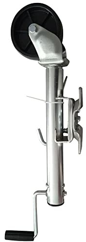 Acesunny Stahl Stützrad Schwerlast Anhänger Stützrad Verzinkter Stützrad Anhänger 60mm Solide Räder Stützlast statisch galvanized steel
