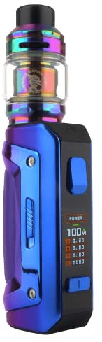 GeekVape AEGIS Solo 2 / S100 + Z Subohm Tank 2021 Kit, E-Zigarette, 100 W, 5,5 ml, rainbow purple, ohne Nikotin