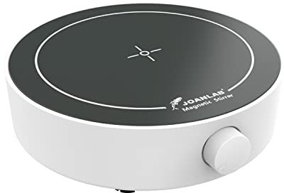 JOANLAB Magnetrührstäbe Mini Magnetische Rührplatte Labor Rührer Mixer mit Rührstab, Magnetrührer Mixer Platte 3000ml