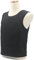 Kugelsichere Weste, 3A Klasse 1, tragbar, super Bequeme, stichfeste Westen, leicht, wasserdicht, atmungsaktiv L Black
