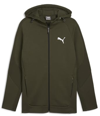 Puma Herren Evostripe Full-Zip Hoodie Dk Sweatjacken (1er Pack)