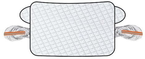 OanDon Auto Scheibenabdeckung für Mini Cooper 2door 2014-2020 2021 2022 2023,Winterschutz Auto Frontscheibe,Frostschutz Sonnenschutz Frontscheibe