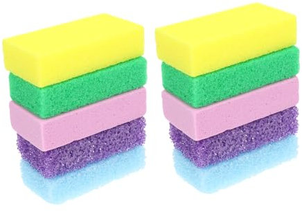 Mikinona 10stücke Teiliges Bimsstein Callus Remover Schrubbstein Für Hornhautentfernung Harte Haut Entfernung Abgestorbene Hautzellen Fußschrubber Für Gesunde Fersen Und Massage