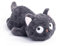 Niedliche Plüsch Katzenpuppe, Kuscheltier Katze Plüschtier Kawaii Plüsch Katzen Weiche Flauschige Stofftier Plüschpuppen Wurfkissen Kinder Spielzeug Geschenk Geburtstagsgeschenk für Kinder (C-35CM)