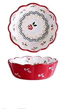 GELASIGE Ensaladera Ensalada Cerámica Cerámica Pequeño Pequeño Postre Bowl Home Bown Bowl Elegant Bowl Ensaladera Extragrande