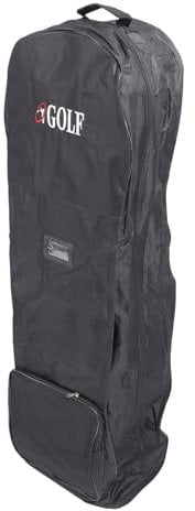 Reisetasche mit Rollen, Golfbag Oxford-Gewebe Golftasche Golfschlägertasche Leise Rollend für Flugreisen