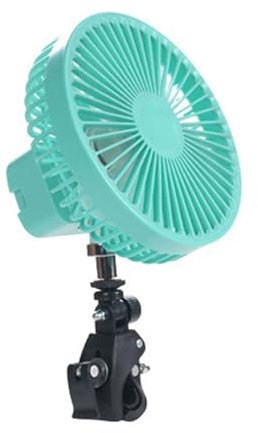 Kingke 4 velocità clip sul ventilatore per crescere tenda potente oscillante clip ventilatore con basso rumore per scrivania ufficio viaggi all'aperto