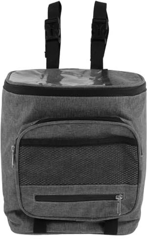 ULTECHNOVO Fahrradtasche Lenker Vorne Groß 29.00X25.00X17.00Cm Lenkertasche Für Fahrradrahmen Mountainbike Rennrad Und E-Scooter Aufbewahrung Für Telefon Portemonnaie Flasche