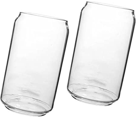 Holibanna Bicchieri Da Birra in Trasparente Bicchieri Per Bevande Fredde Leggeri Per Ristoranti O Case