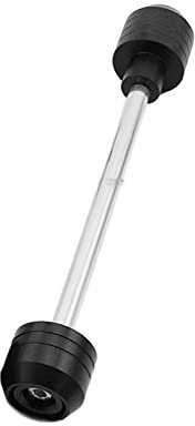 Sturzpads Motorrad Für S┐uzuki GSX-R 1000 2009-2015 GSXR1000 Motorrad Crash Protection Vorder-/Hinterachse Radgabel Sliders Protector(Black,Rear)