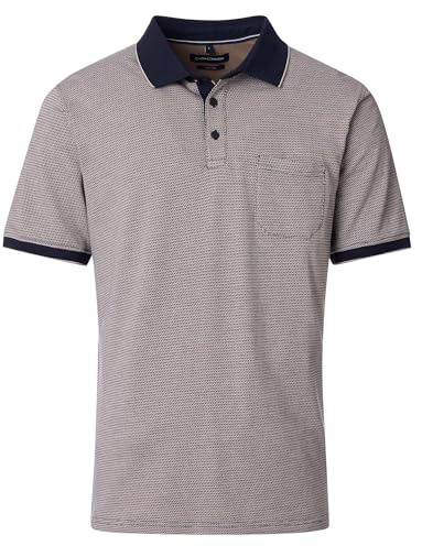 CASAMODA Polo-Shirt Gemustert
