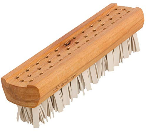 REDECKER Fusselbürste mit Naturkautschuk, 18 cm
