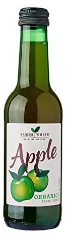 James White Organic Apple Juice 250 ml (Pack of 6)