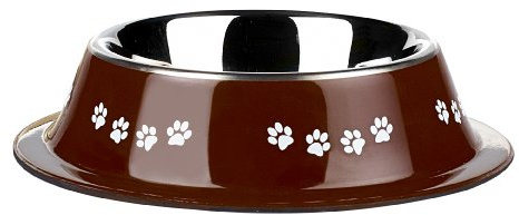 CLASSIC Pet Products Posh Paws Non Tip Dish, 500 ml, Chocolate