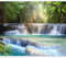 Papier peint murando intissé 350x256 cm Décoration Murale XXL Poster Tableaux Muraux Tapisserie Photo Trompe l'oeil cascade c-A-0006-a-b