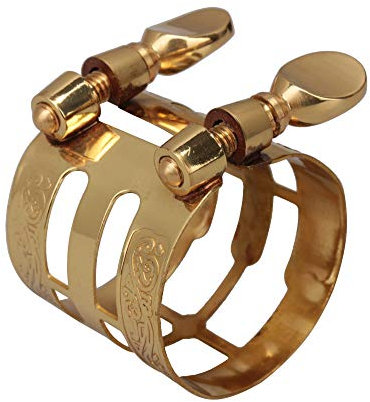 BQLZR Blattschraube für Altsaxophon, goldfarben