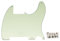 Musiclily 5 Löcher American Vintage Tele Pickguard T-Style Gitarren Schlagbrett für Fender USA/Mexican Telecaster Esquire E-Gitarre,3 lagig Mint Green