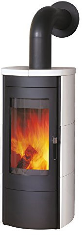 HARK Kaminofen/Dauerbrandofen, Tiamo EX, 6 KW, Graphit/creme-weiß