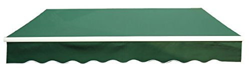 Greenbay Green Garden Patio Awning Canopy Sun Shade Shelter Replacement Fabric - 4M x 3M