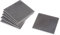 Secret de Gourmet - Untersetzer 10x10cm (6er-set) - Schieferquadrat, L.10 x B.10 cm