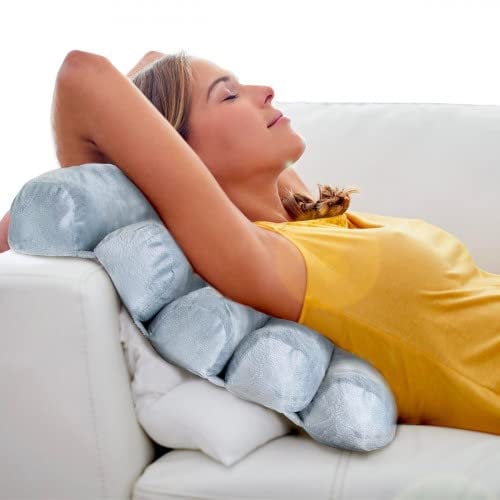 sensly - Sb84105 - Coussin de Relaxation Polyester Multi-Position Mode Bien Être Mode Confort
