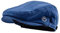 CMUNDLJQ 2 in 1 Vintage Look Cord Baseball Cap Barett Baskenmütze Schirmmütze Newsboy Verstellbar Schiebermütze Flatcap Für Herren und Damen (Blau)