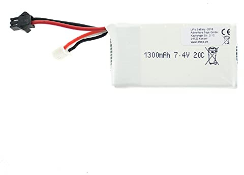 efaso Akku 7,4V 1300mAh Li-Po HBX Stecker Ural B-36 Militärfahrzeug