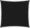 vidaXL Voile de Parasol Voile d'Ombrage Ecran Solaire de Jardin Store de Patio Terrasse Balcon Extérieur Tissu Oxford Carré 7x7 m Noir